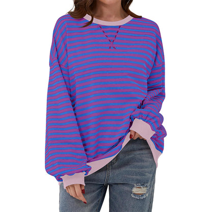 Women's Casual Striped Sweater