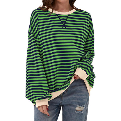 Women's Casual Striped Sweater