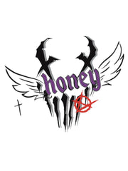 Devil Honey Angel Crew Neck Irregular Hollow-out Vest