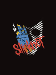Slipknot Printed Sexy Hollow T-shirt