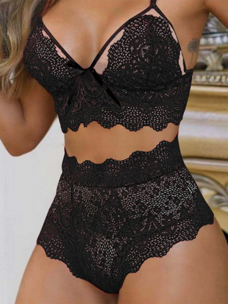 Sexy Lace Bra Suit