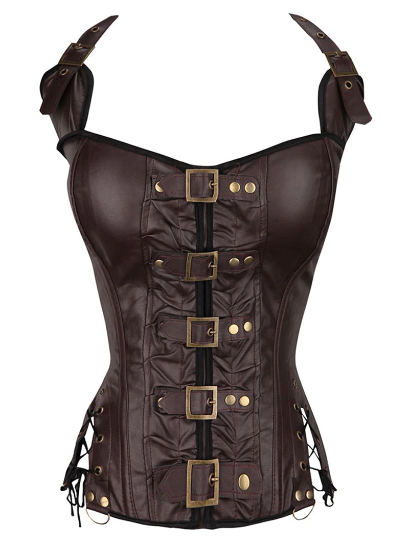 Steam Punk Gothic Bukcle Shapewear