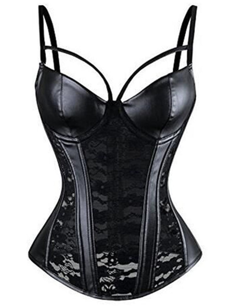 Punk Sexy Laced PU Shapewear