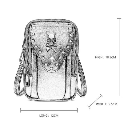 Punk Style Fashion Square Bag