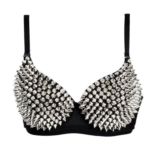 Punk Sexy Rivet Women's Bra