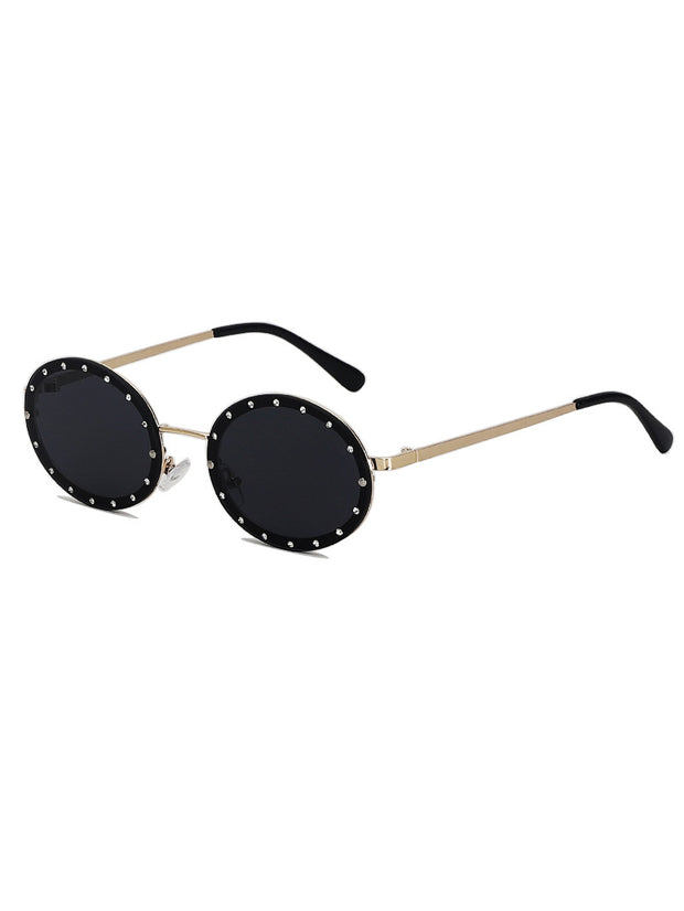 Oval Diamond Sunglasses