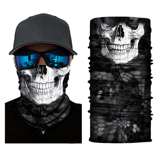 Motorcycle Windproof Riding Skull Neck Cover