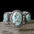 Ethnic Style Turquoise Ring Men and Women Retro Ring