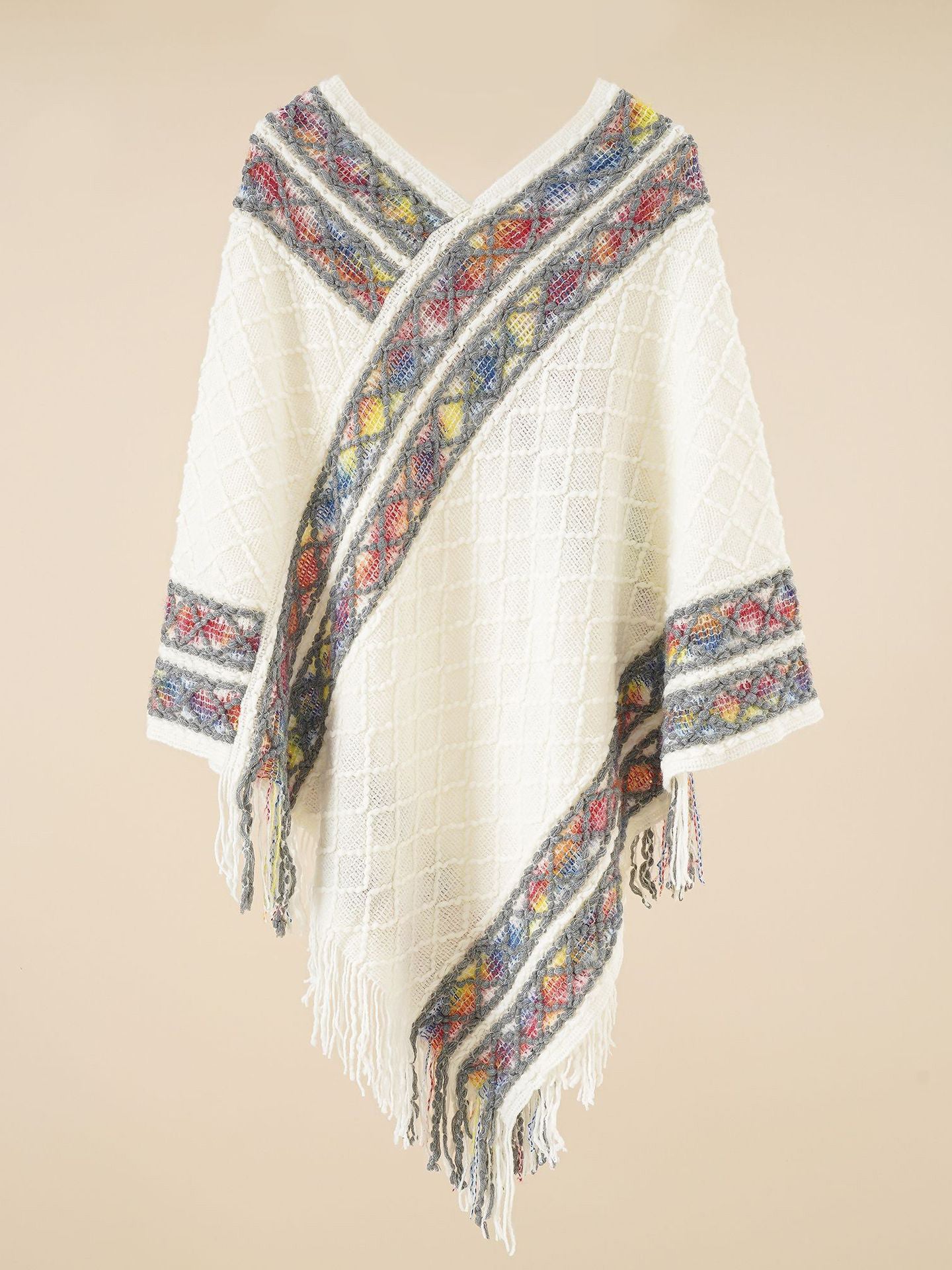 Ethnic Style Women's Fringe Shawl