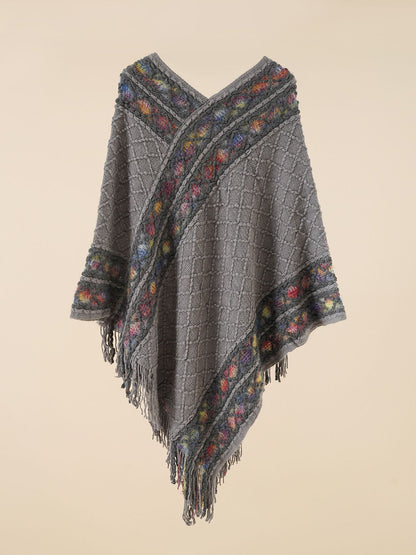 Ethnic Style Women's Fringe Shawl