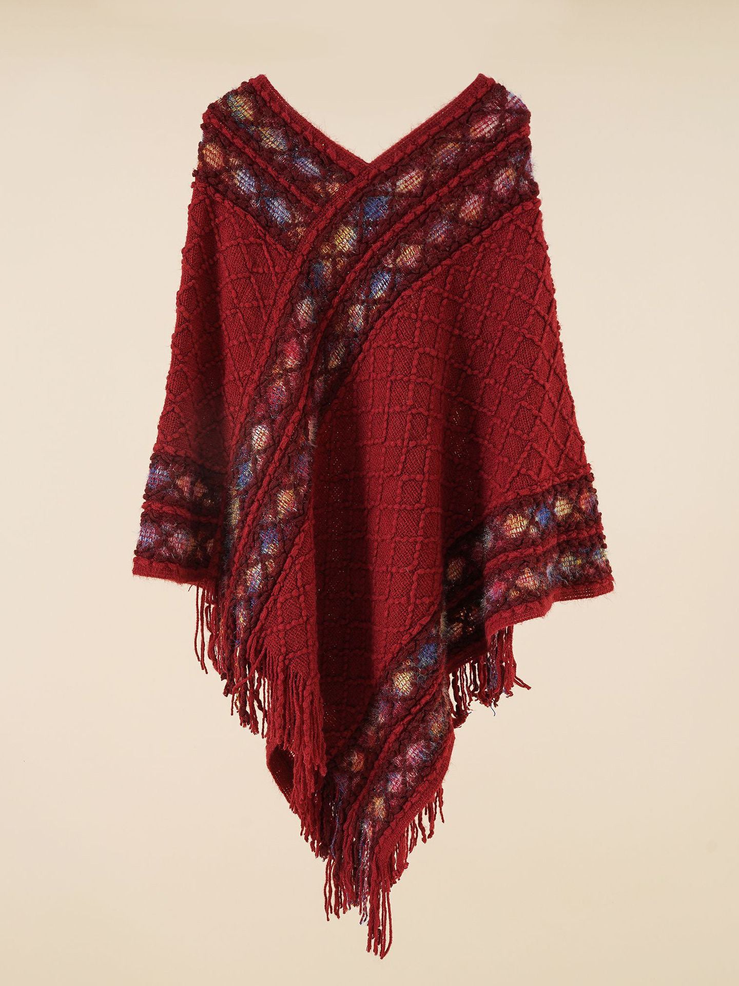 Ethnic Style Women's Fringe Shawl