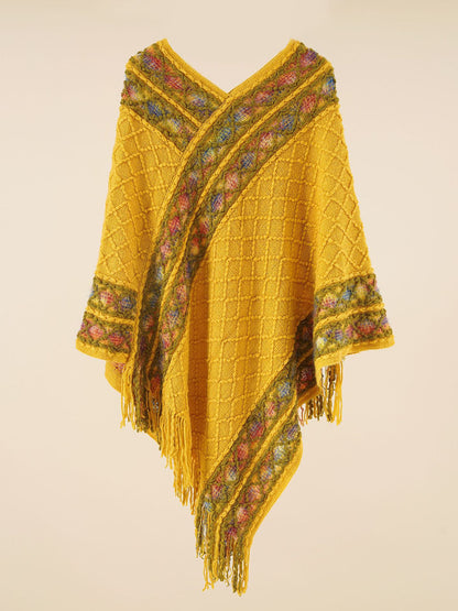 Ethnic Style Women's Fringe Shawl