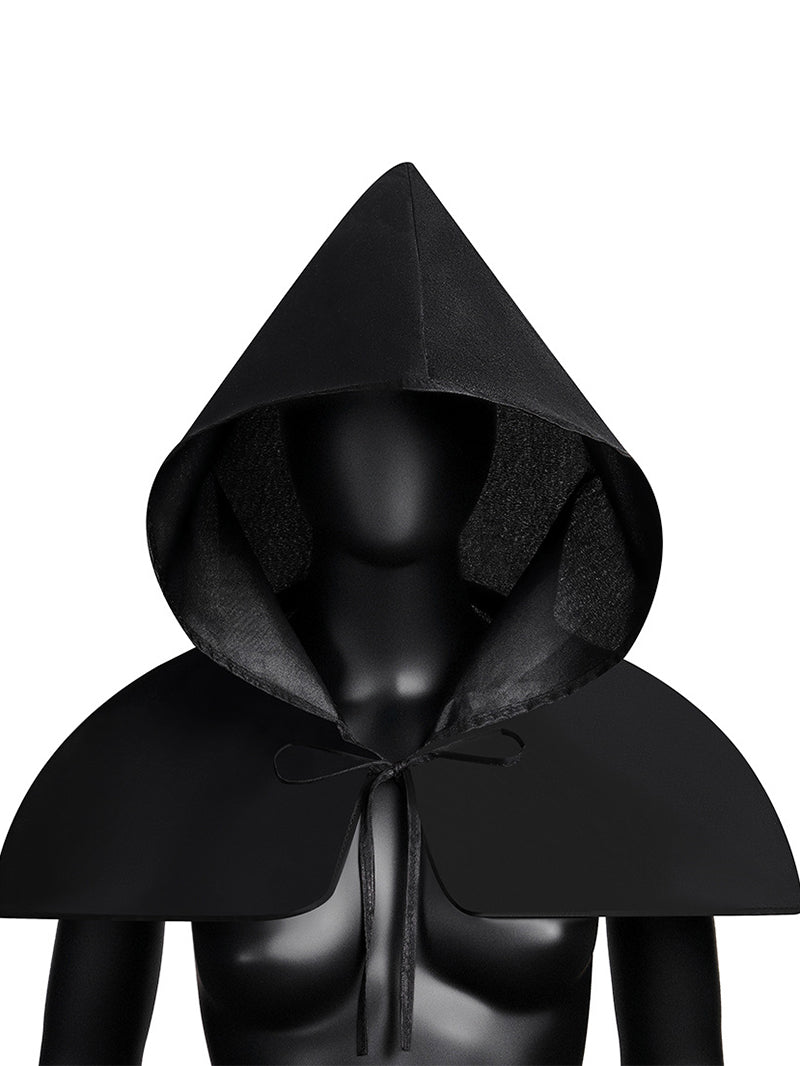 Halloween Cosplay Hooded Shawl