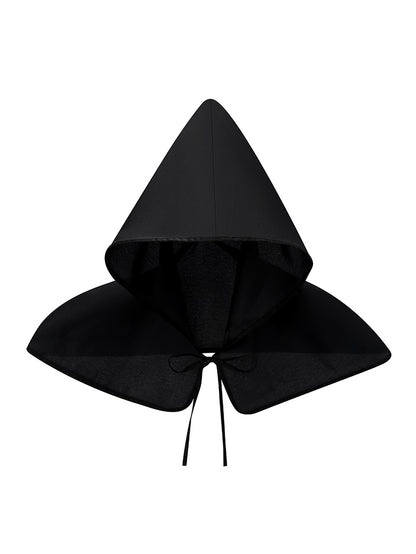 Halloween Cosplay Hooded Shawl