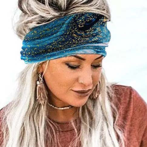 Wide Printed Casual Headband