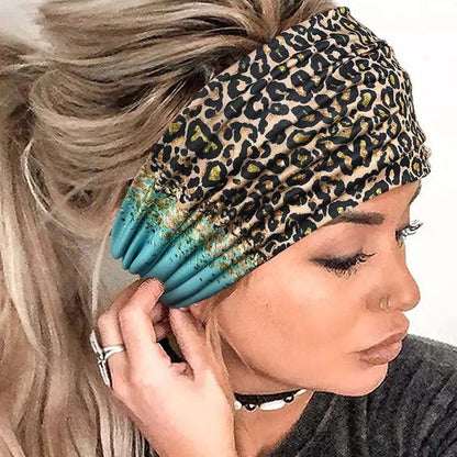 Wide Printed Casual Headband