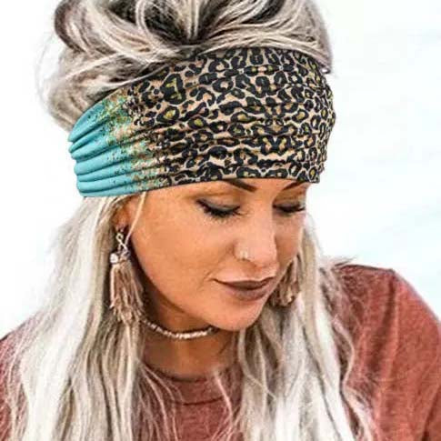 Wide Printed Casual Headband