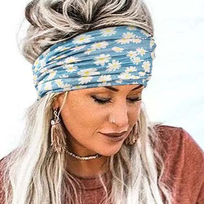 Wide Printed Casual Headband