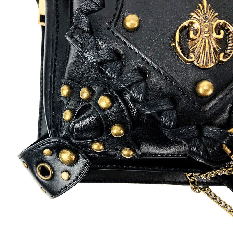 Steam Punk Chains Crossbody Waist Pack