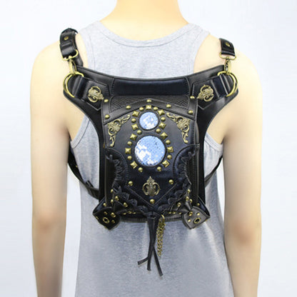 Steam Punk Chains Crossbody Waist Pack