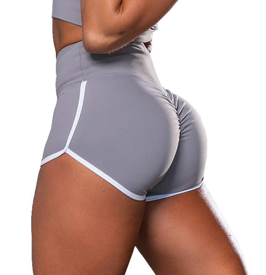 High Waist Tummy Control Track Shorts