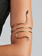 Exaggerated Twisted Winding Snake Armband Bracelet