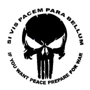 Punk Style Skull Motorcycle Car Sticker