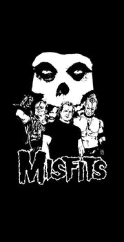 Misfits Printed Sexy Cross Strap Vest
