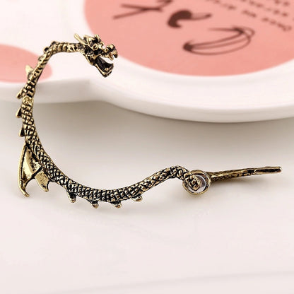 Punk Vintage Dragon Ear Cuff