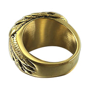 Men's Crafted Motocycle Eagle Ring