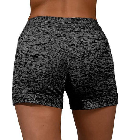 Women's Casual Sports Waist-Controlled Lace-up Stretch Shorts