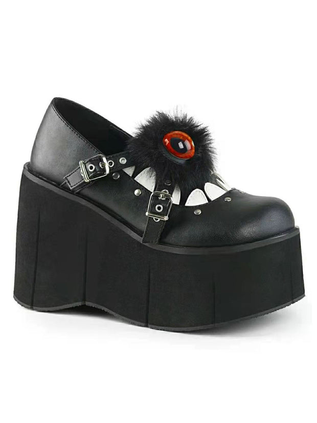 Women's Thick-Soled Shoes Dark
