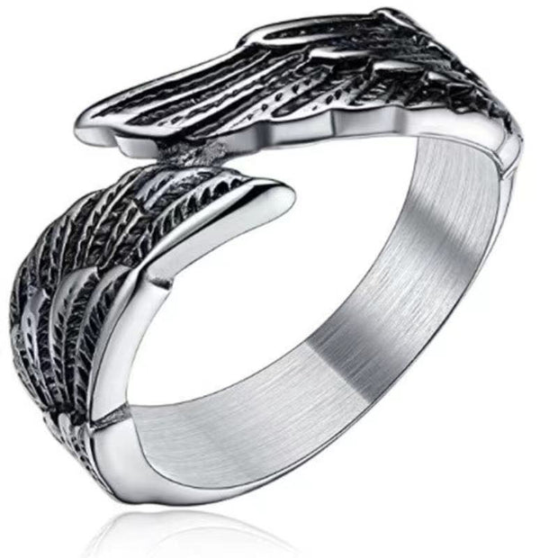 Men's Fashion Angle Wings Ring