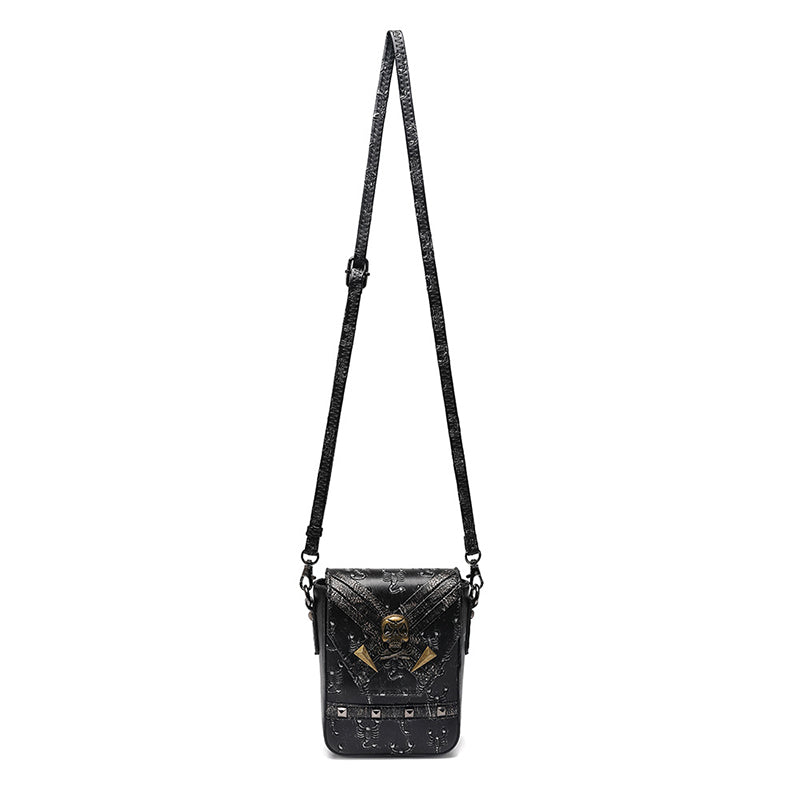 Skull Punk Women's Crossbody Bag