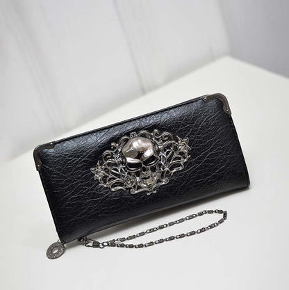 Fashion Skull Wallet Purse