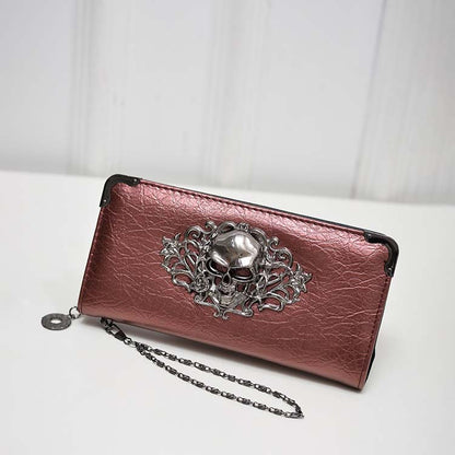 Fashion Skull Wallet Purse