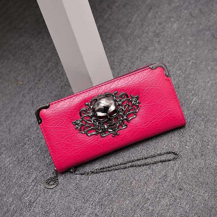 Fashion Skull Wallet Purse