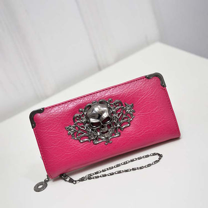 Fashion Skull Wallet Purse