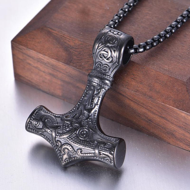 Men's Stainless Steel Vikings Necklace