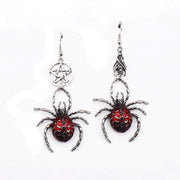 Boucles d'oreilles araignée gothique punk 