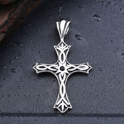 Fashionable Men's Gothic Style Cross Pendant