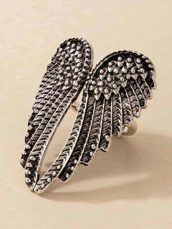 Vintage Flügel Ring 