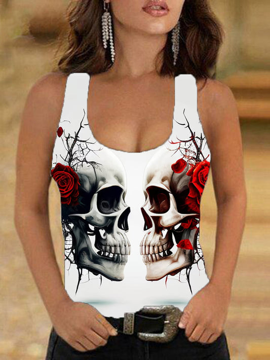 Skeletor'S Stare-Down Sleeveless Vest