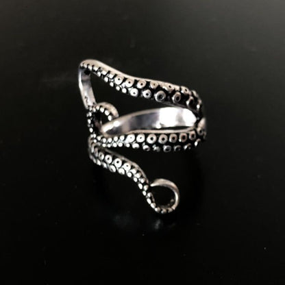 Schicker Ring mit Oktopus Tentakeln Design 