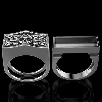 Punk Style Skull Couple Rings