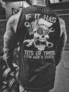 Men's Skull Print Vest