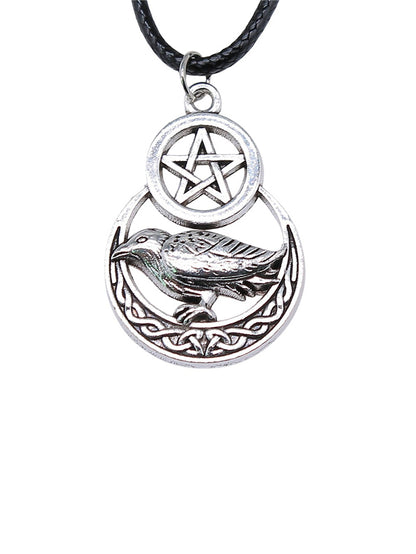 Crow Star Men's Fashion Punk Necklace