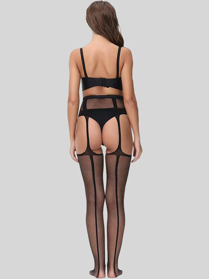 Sexy Garter Belt Open Hollow Net Socks