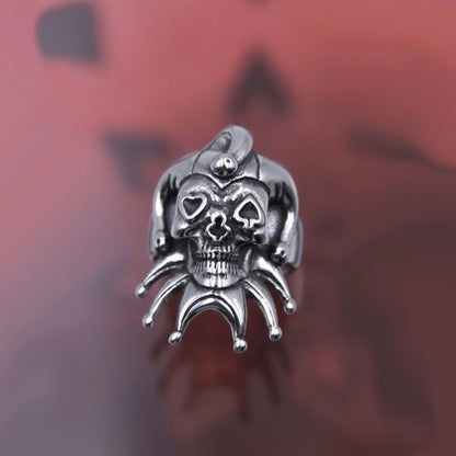 Punk Retro Totenkopf Tier Ring 