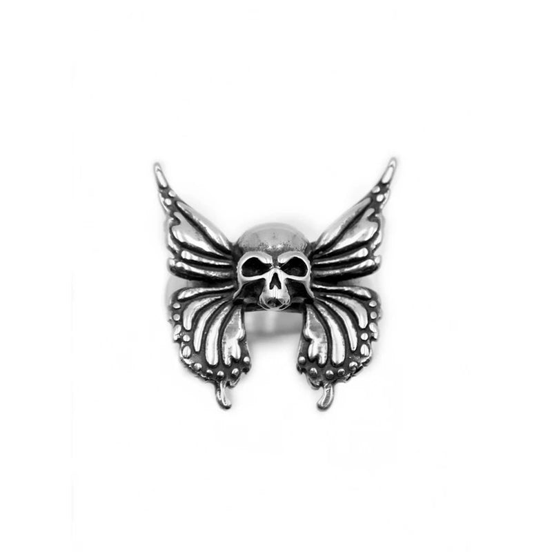 Punk Retro Totenkopf Tier Ring 